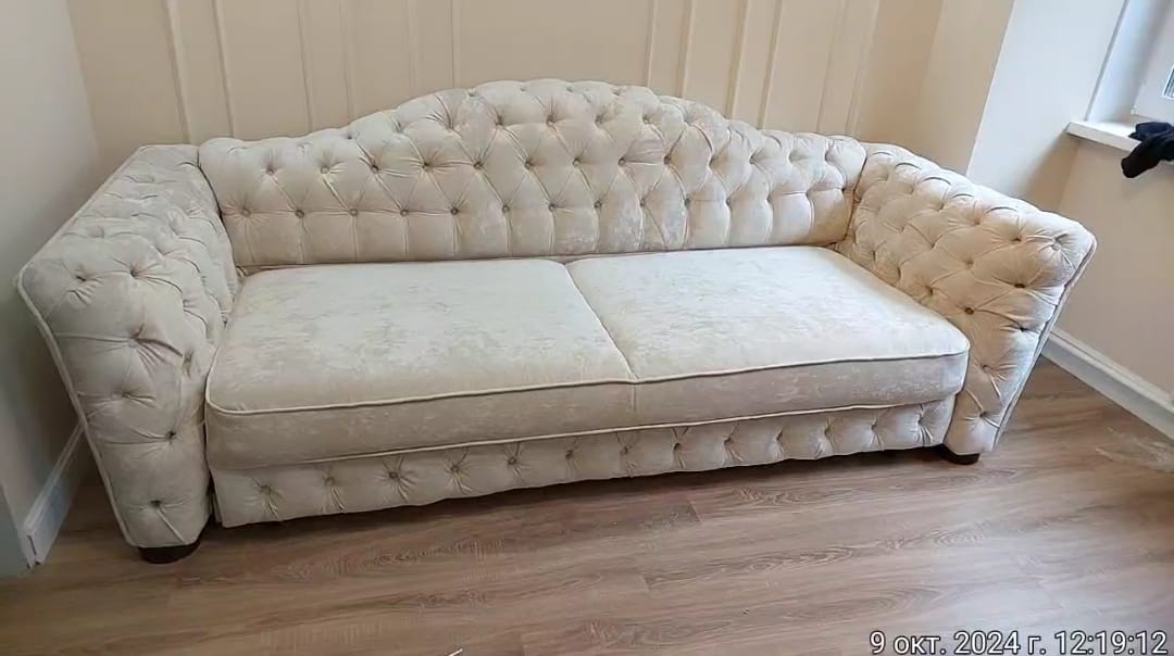 Обивка дивана. Новогиреево