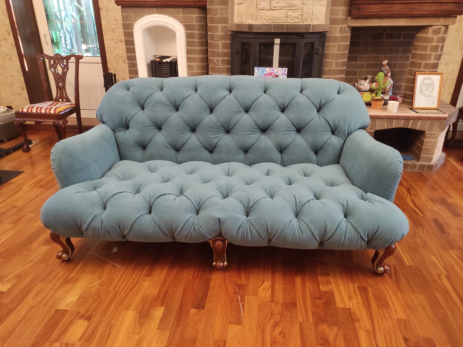 Перетяжка дивана. Новогиреево