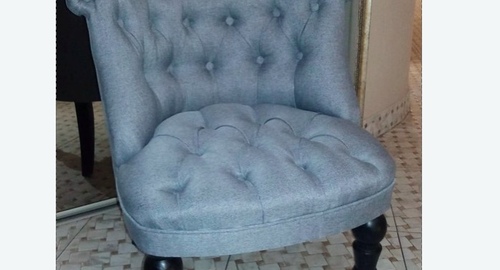 Обшивка стула на дому. Новогиреево